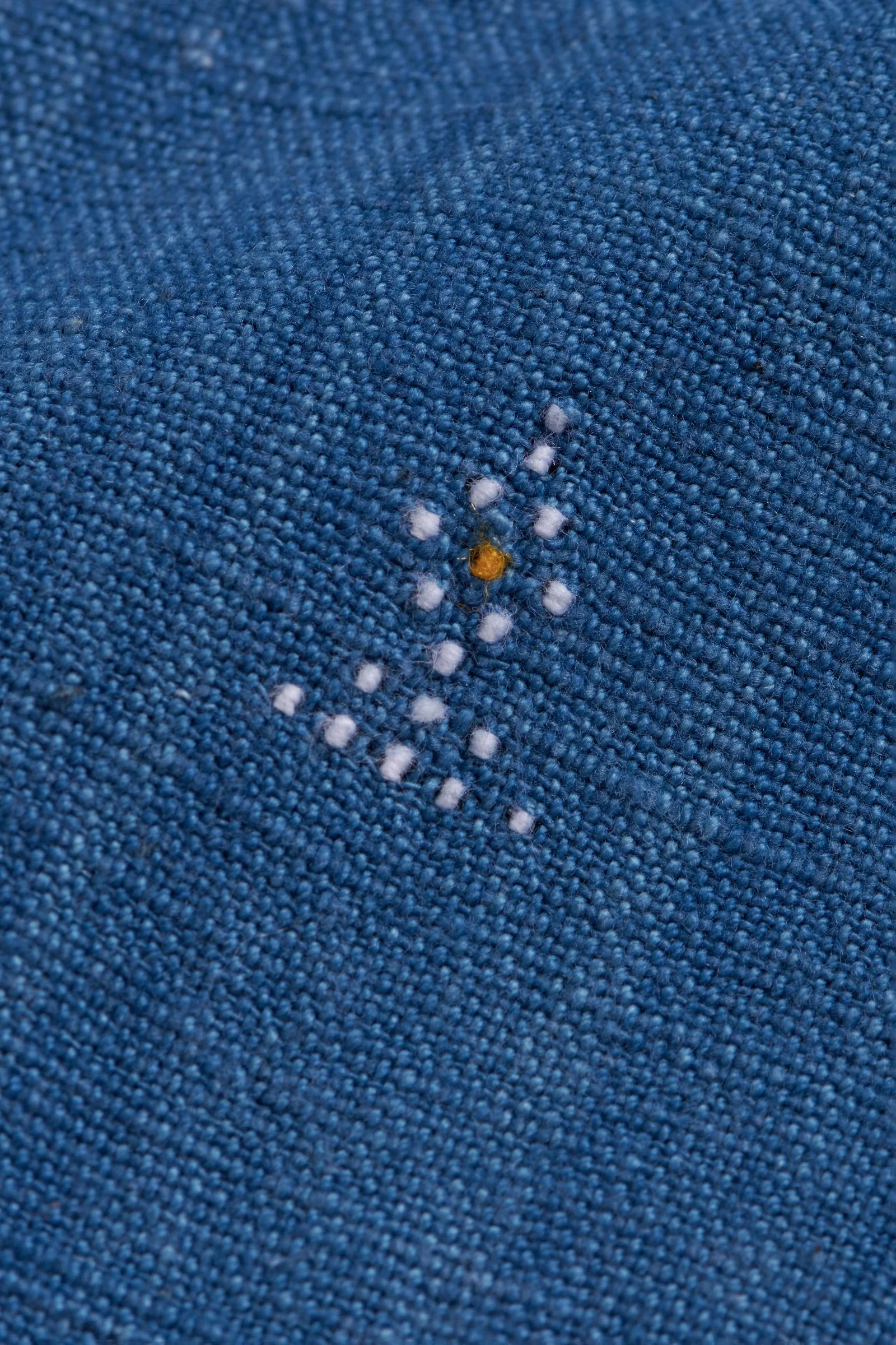 11.11 TANGALIYA WEAVE COTTON SHIRT - INDIGO - Image 4