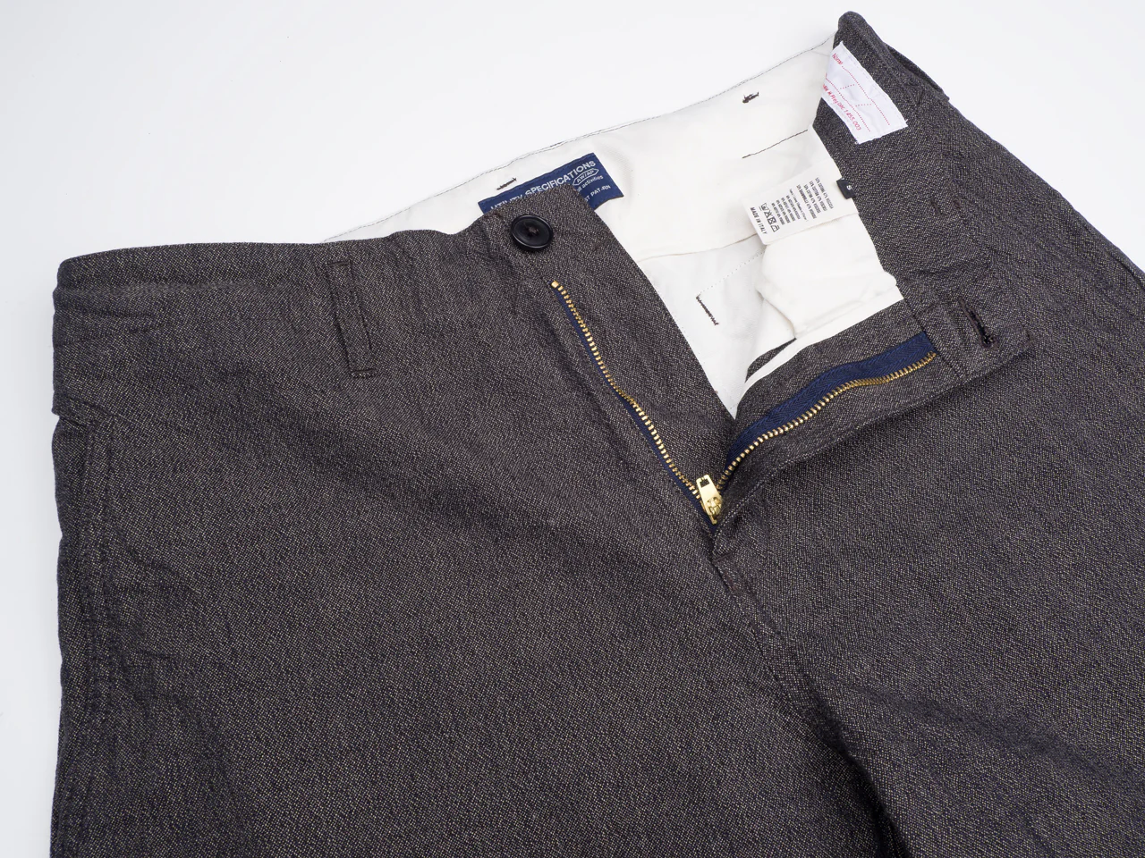 1ST PAT-RN DELTA TROUSERS - BROWN - Image 6