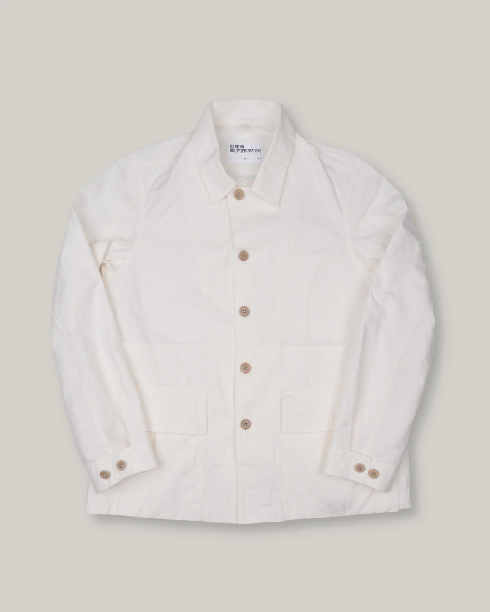 1ST PAT-RN GROPIUS JACKET -  OFF WHITE