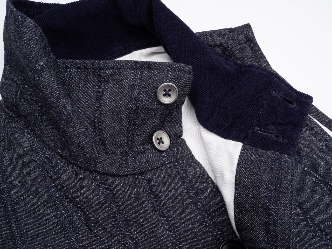 1ST PAT-RN OUTLANDER VEST - BLUE MODERN HICKORY - Image 8