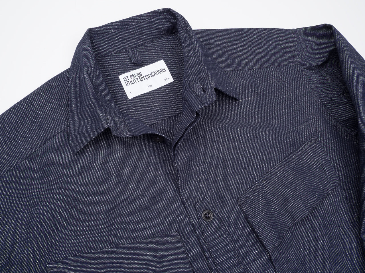 1ST PAT-RN SUMATRA OVERSHIRT - BLUE - Image 3