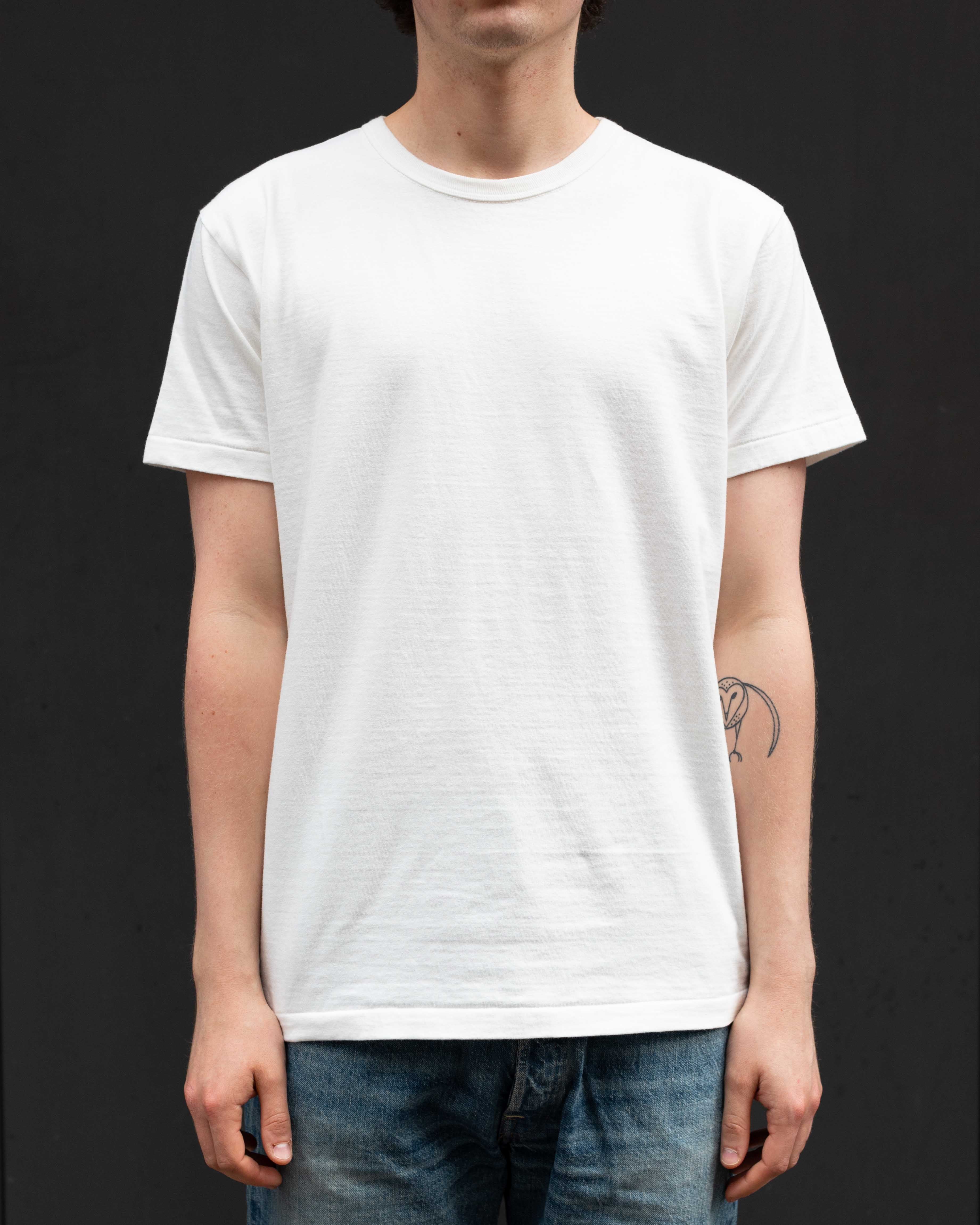 ALLLEVOL HEAVY DUTY CREW NECK T-SHIRT - GREY MELANGE - Image 3