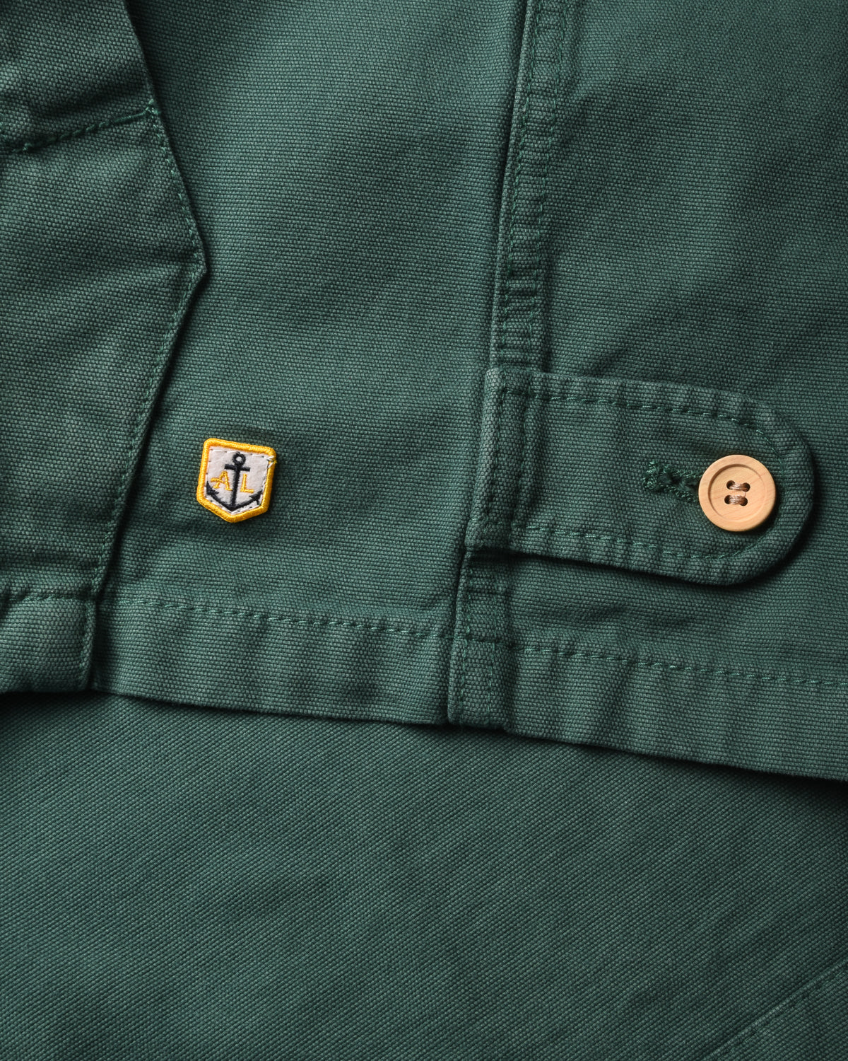 ARMOR LUX FISHERMAN JACKET HERITAGE - DARK IVY GREEN - Image 4