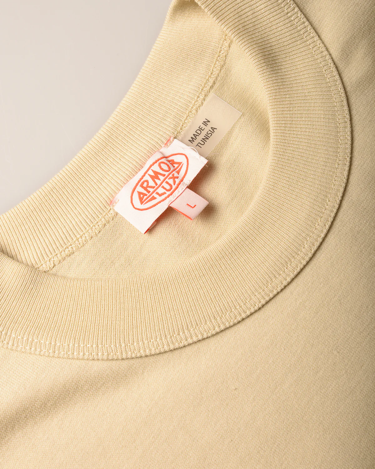 ARMOR LUX HERITAGE T-SHIRT - GRAVEL ECRU - Image 4