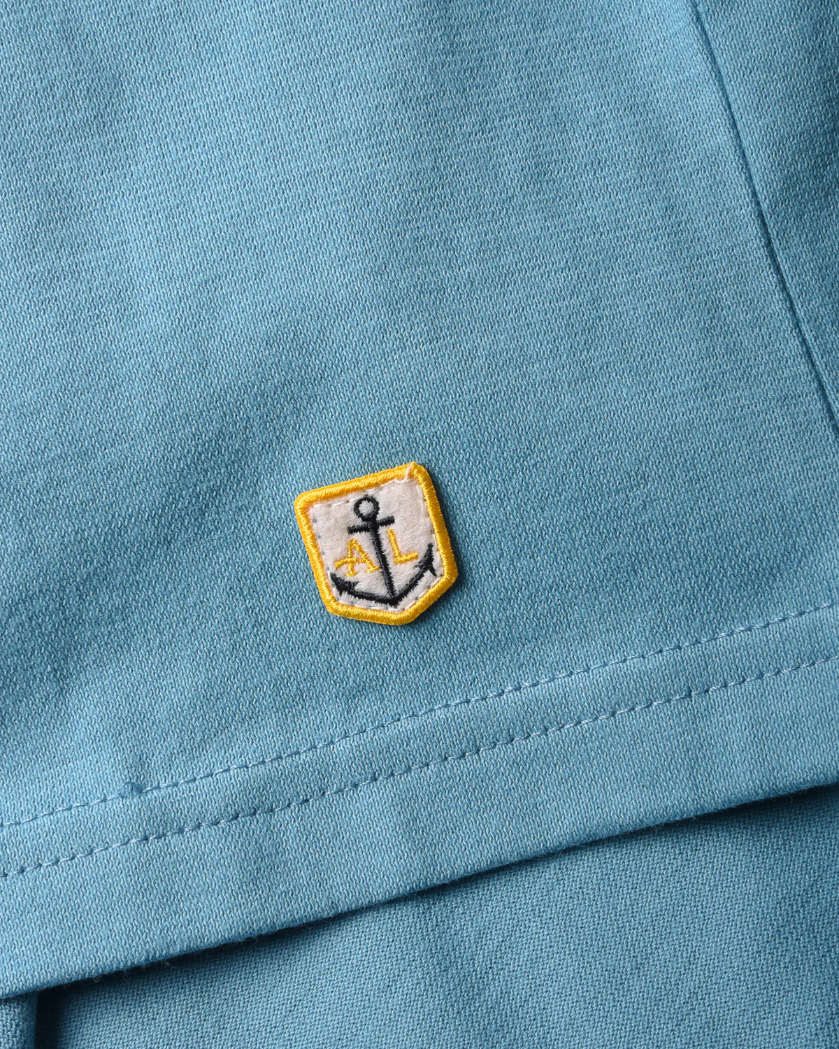 ARMOR LUX HERITAGE T-SHIRT - WATERFALL MID BLUE - Image 4