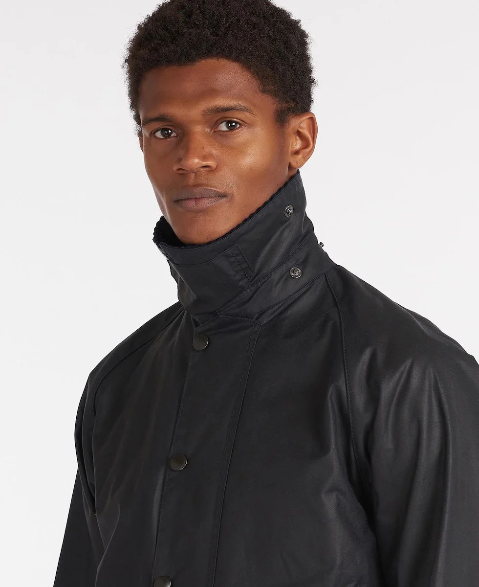 BARBOUR  BEAUFORT JACKET - NAVY - Image 7