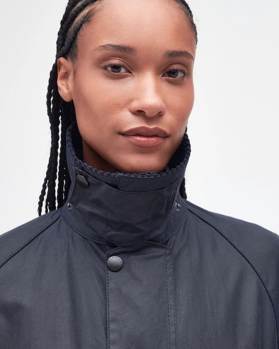 BARBOUR  BEAUFORT JACKET - NAVY - Image 9