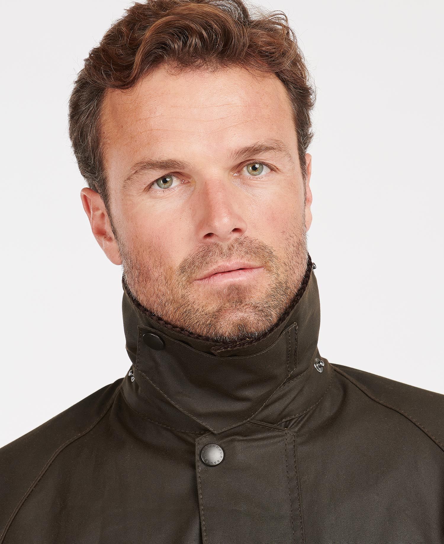 BARBOUR CLASSIC BEAUFORT JACKET - OLIVE - Image 4