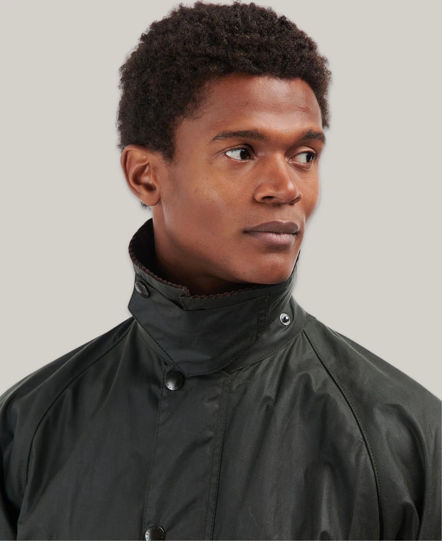 BARBOUR BEDALE WAX JACKET - SAGE - Image 6