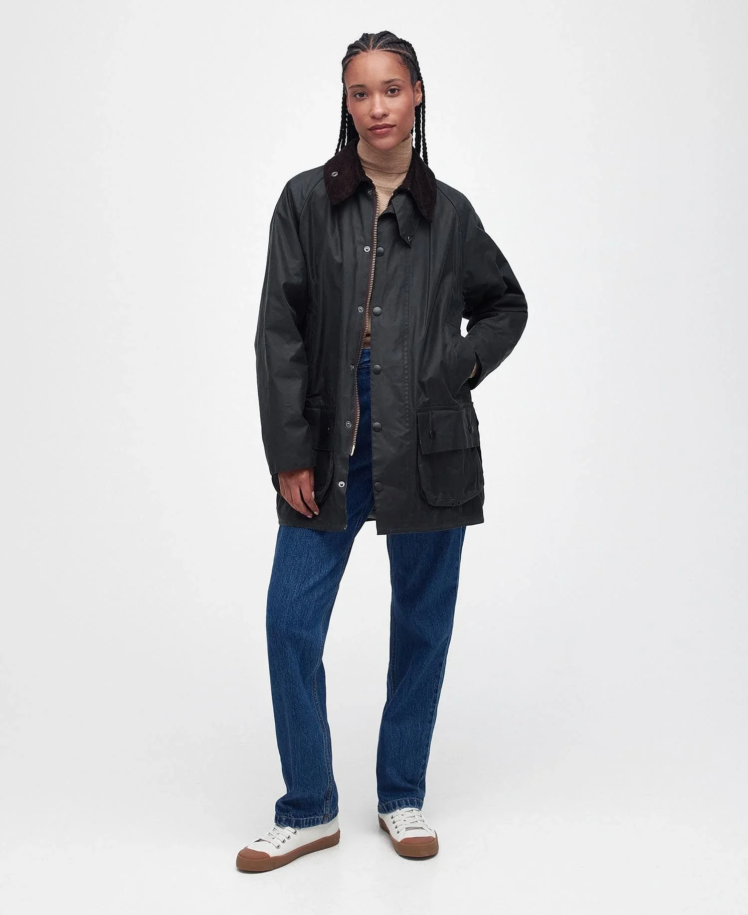 BARBOUR BEAUFORT JACKET - SAGE - Image 14