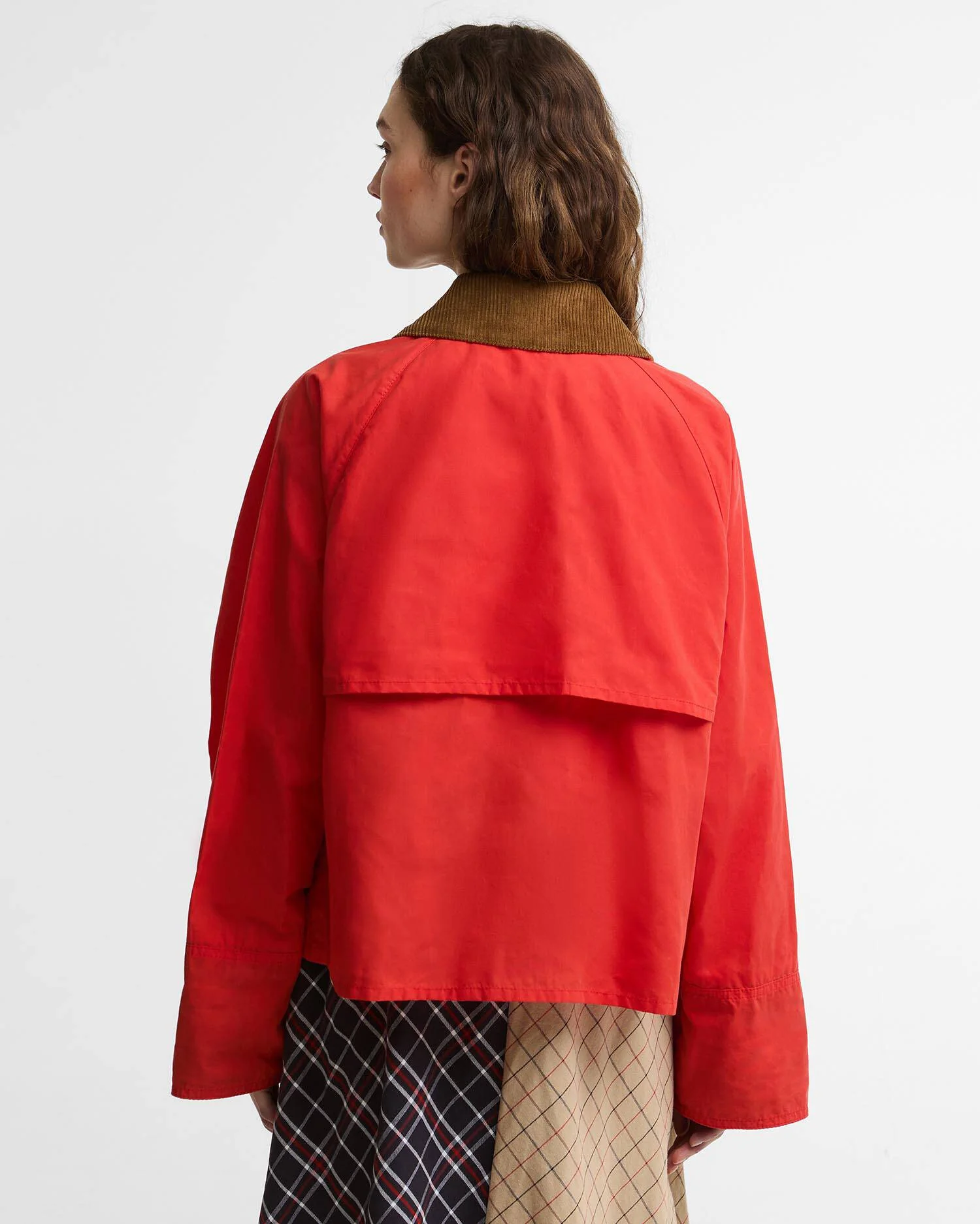 BARBOUR MACKWORTH CASUAL JACKET - VERMILLION - Image 5