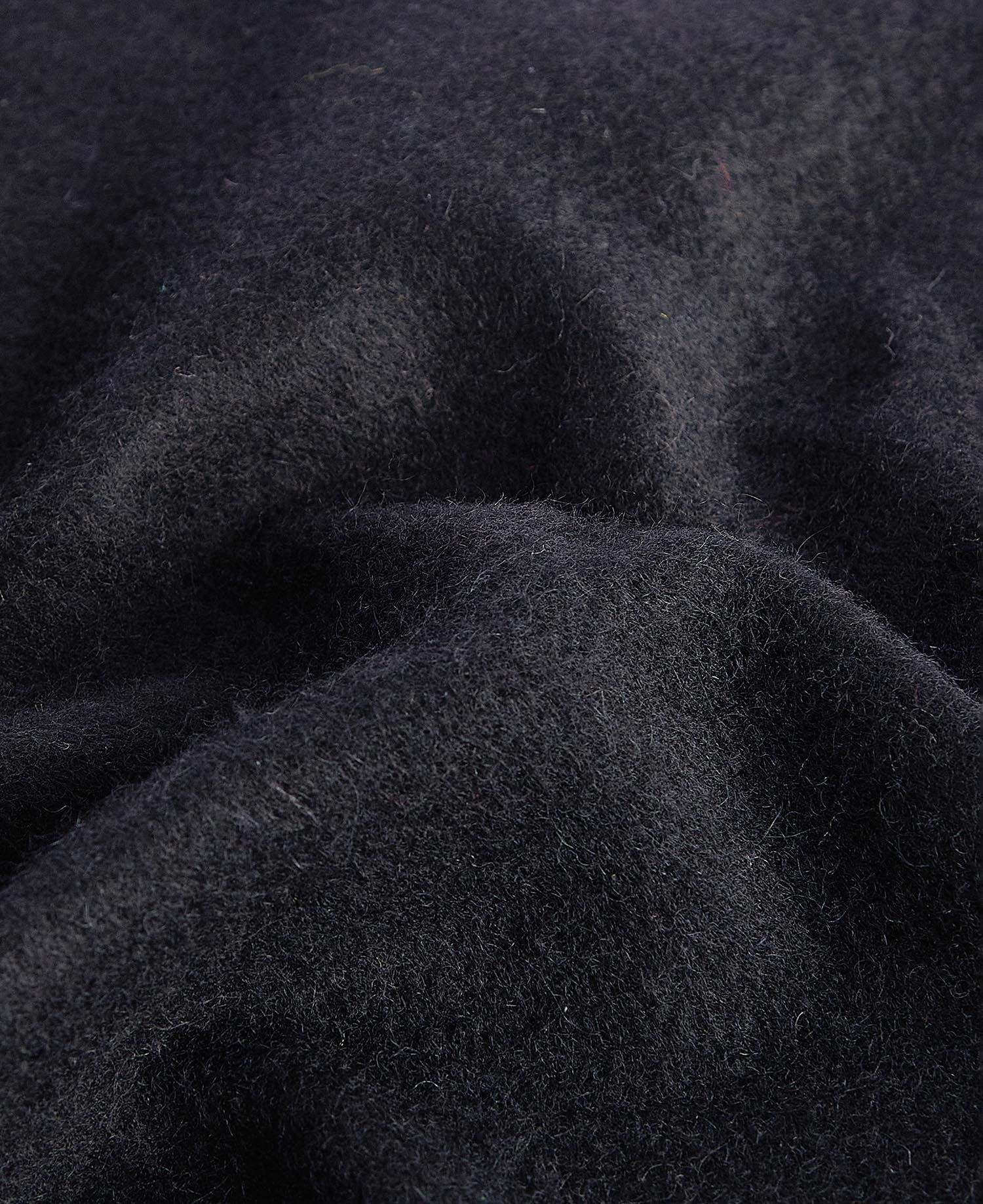 BARBOUR PLAIN LAMBSWOOL SCARF - BLACK - Image 6