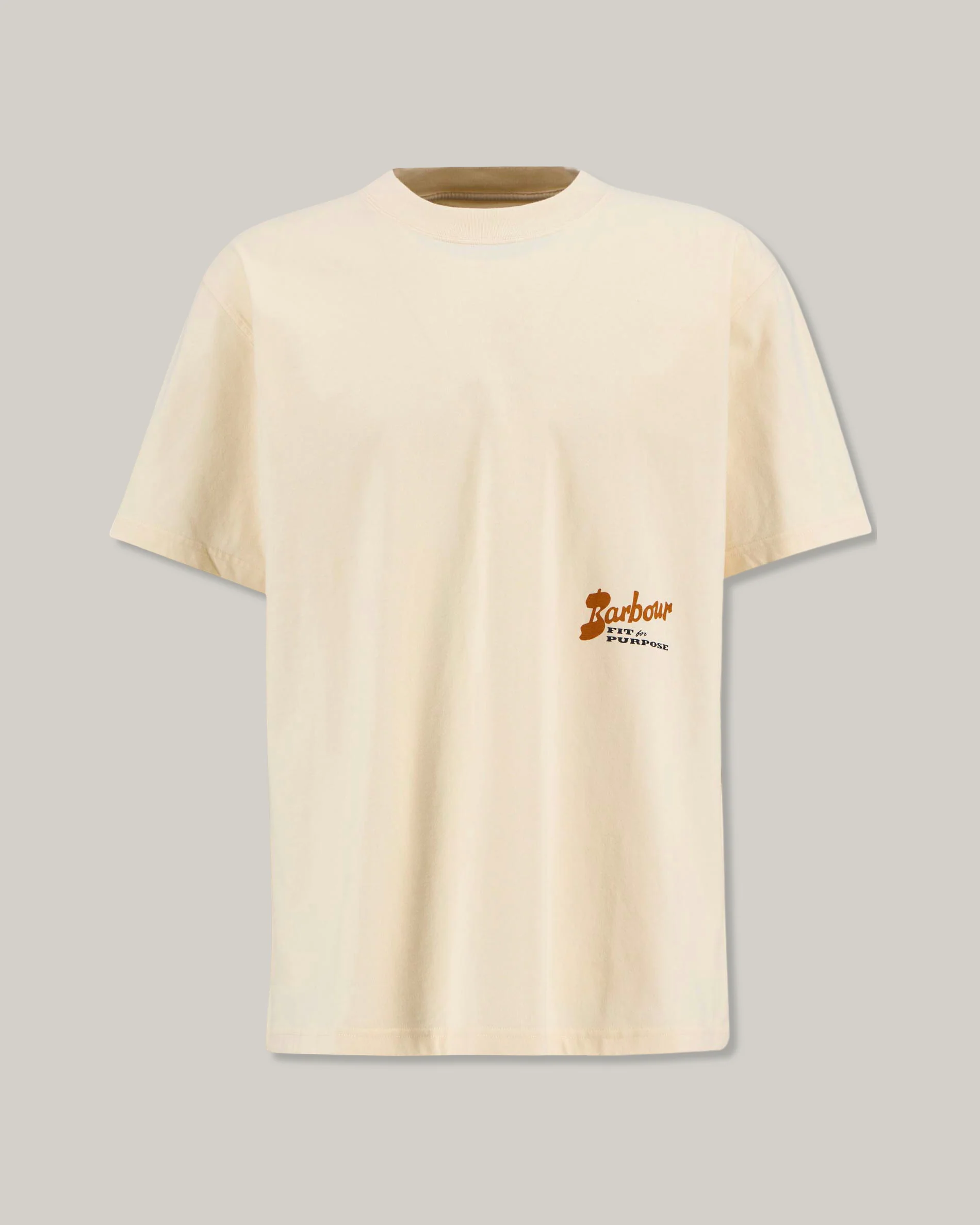 BARBOUR TERRAIN T-SHIRT - NEUTRAL