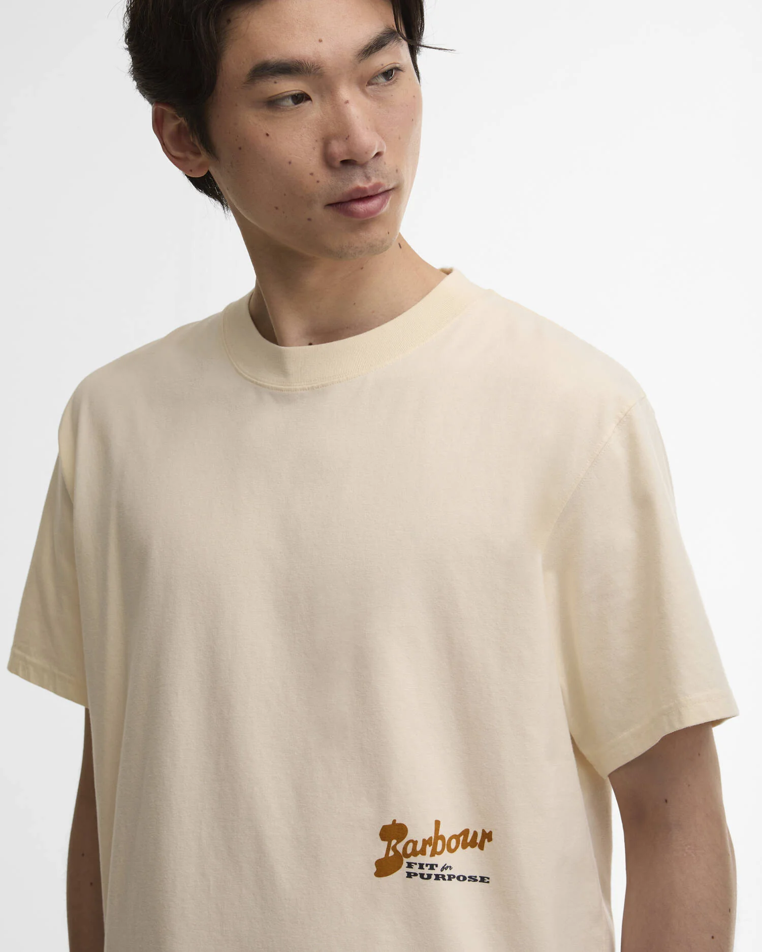 BARBOUR TERRAIN T-SHIRT - NEUTRAL - Image 5