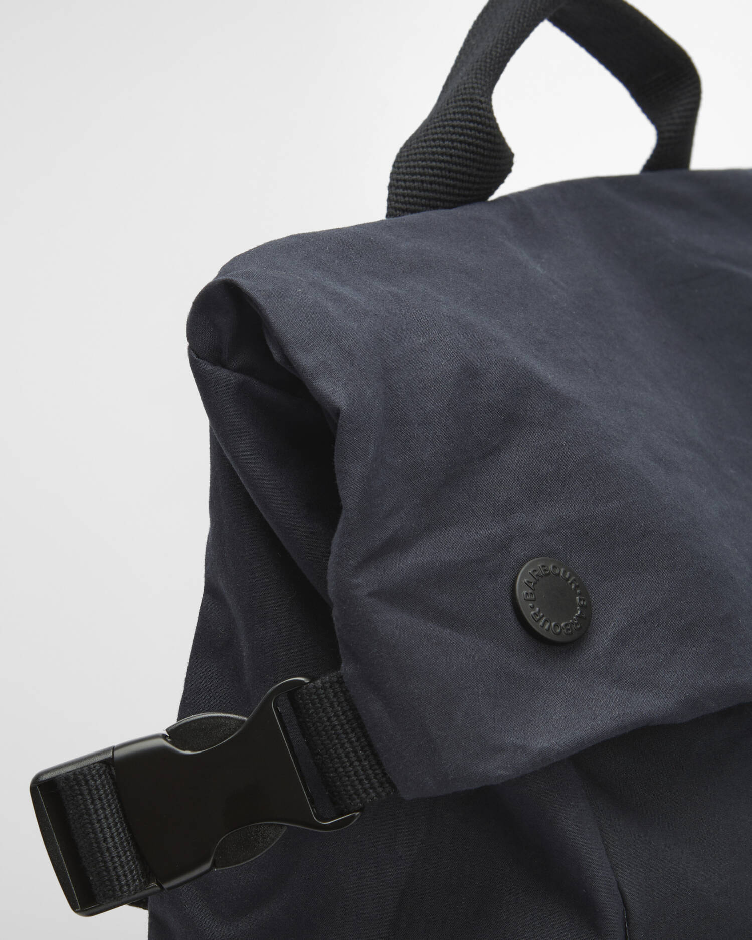 BARBOUR TRANSPORT FOLDOVER BACKPACK - NAVY - Image 7