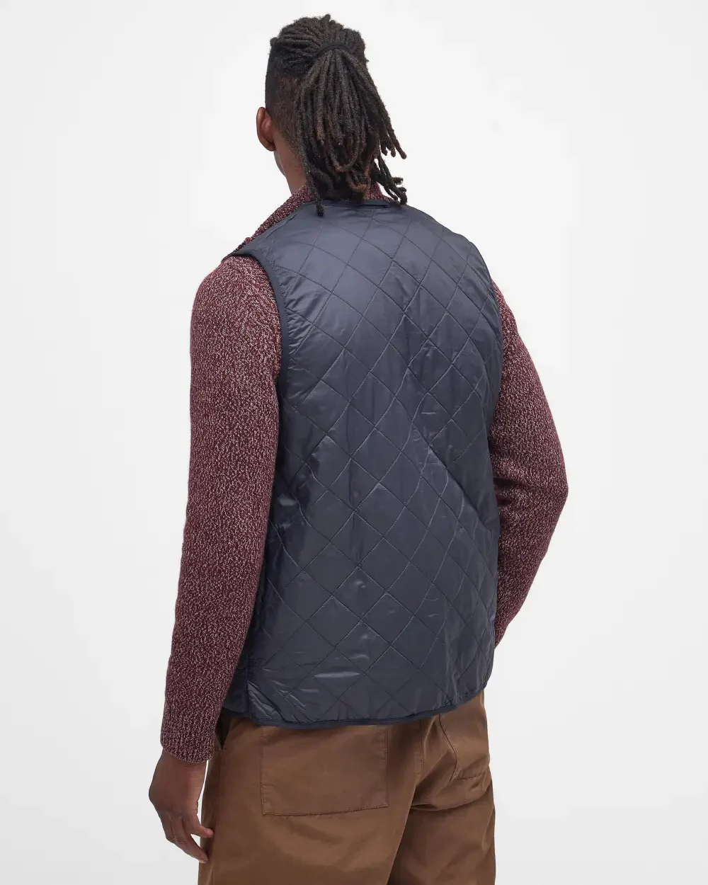 BARBOUR POLARQUILT LINER - NAVY - Image 6