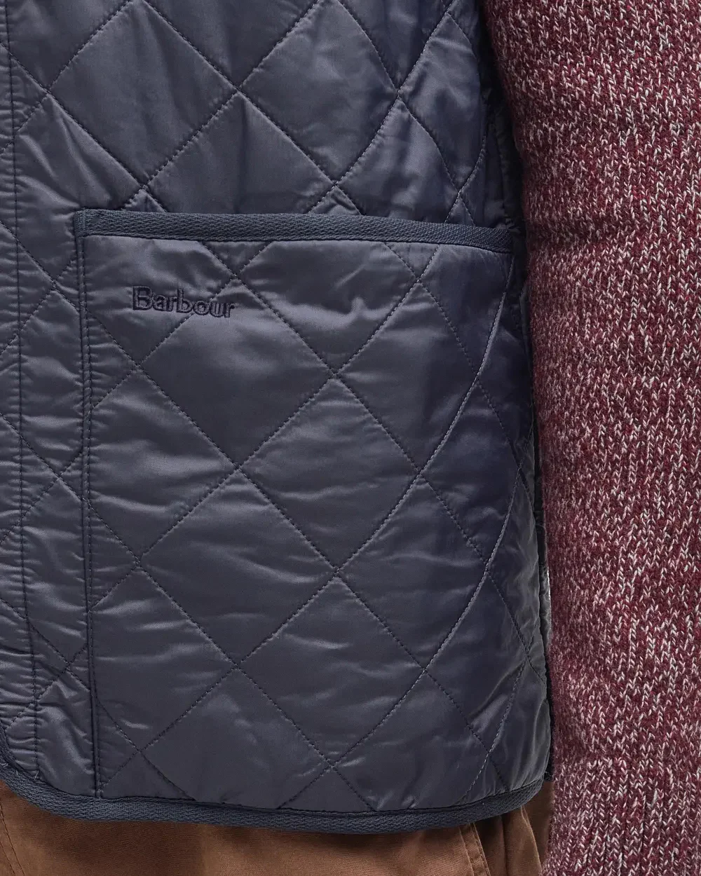 BARBOUR POLARQUILT LINER - NAVY - Image 7