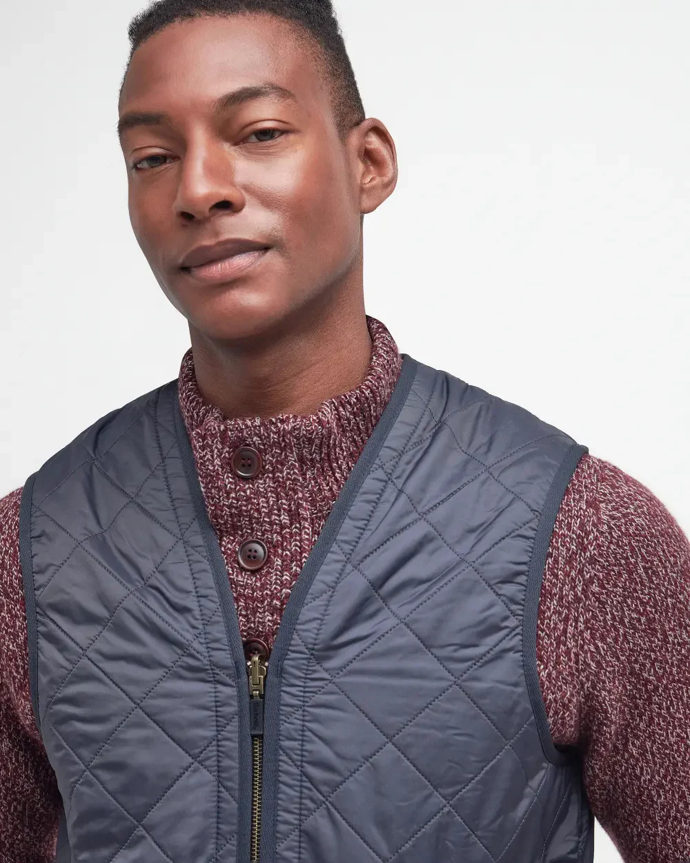 BARBOUR POLARQUILT LINER - NAVY - Image 8