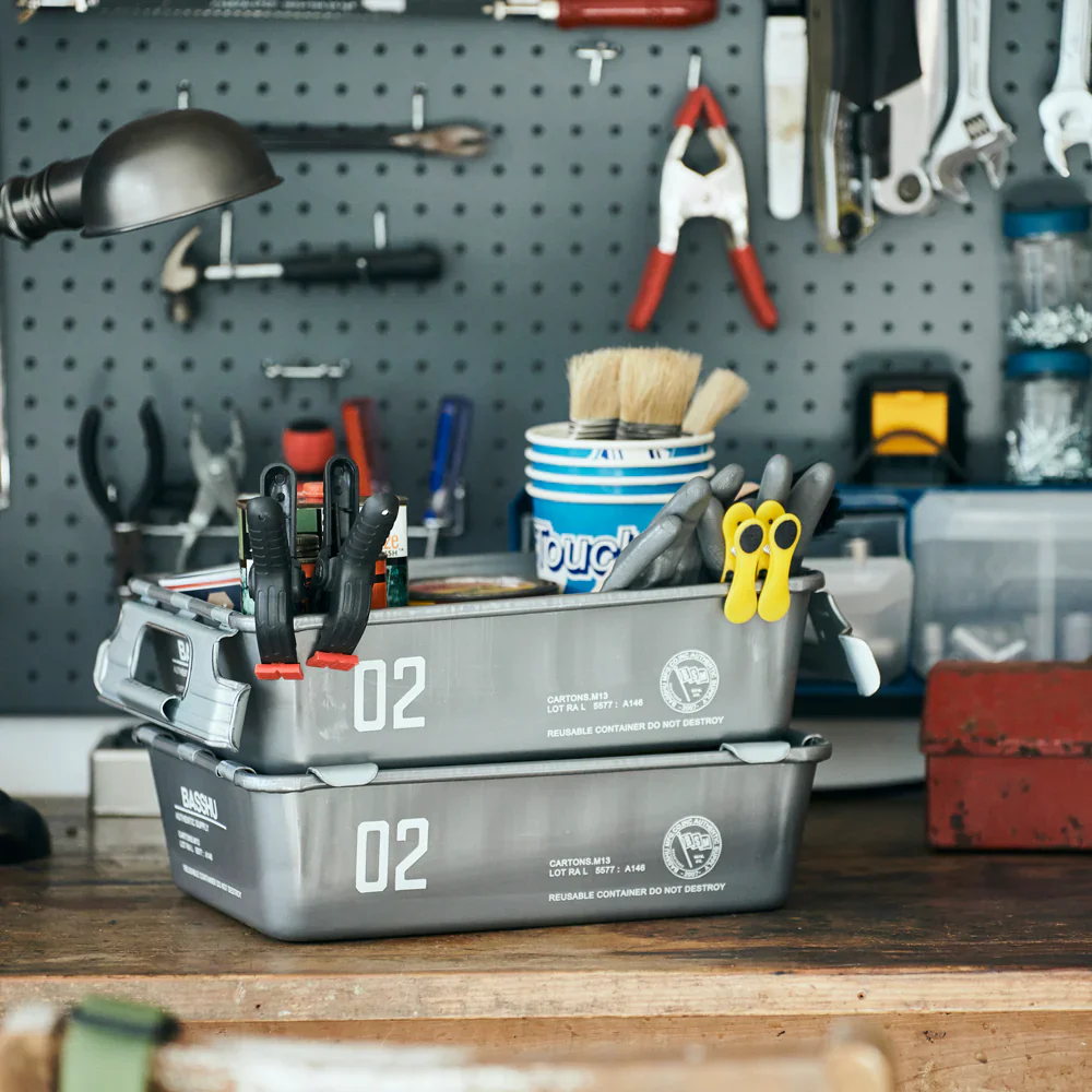 BASSHU TOOL BOX - SILVER - Image 5