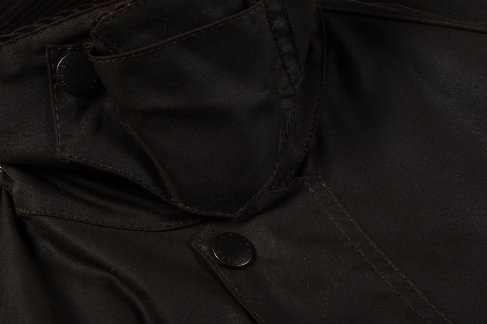 BARBOUR BEDALE WAX JACKET - OLIVE - Image 12