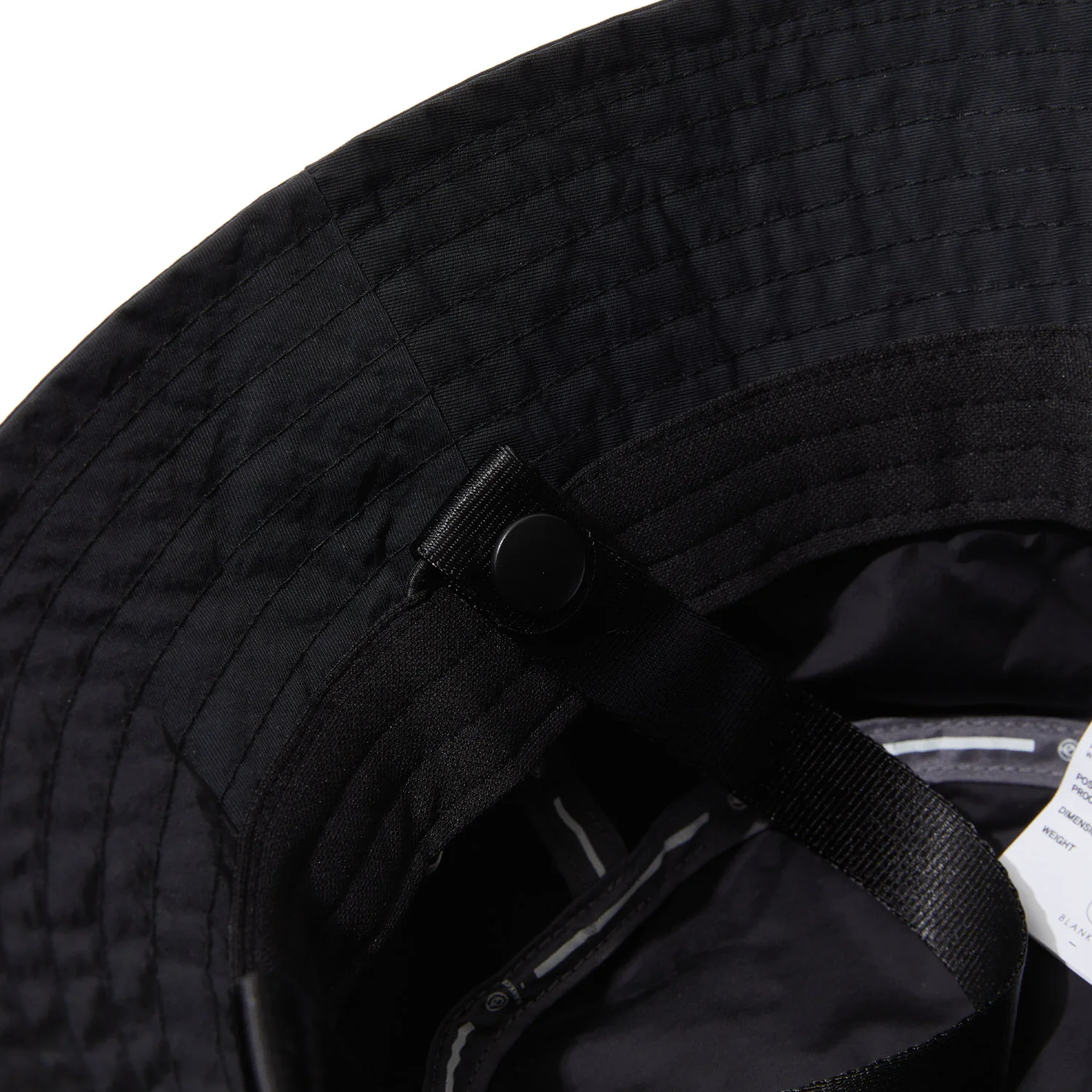 BLANKOF ARCHITECT BUCKET HAT - BLACK - Image 8