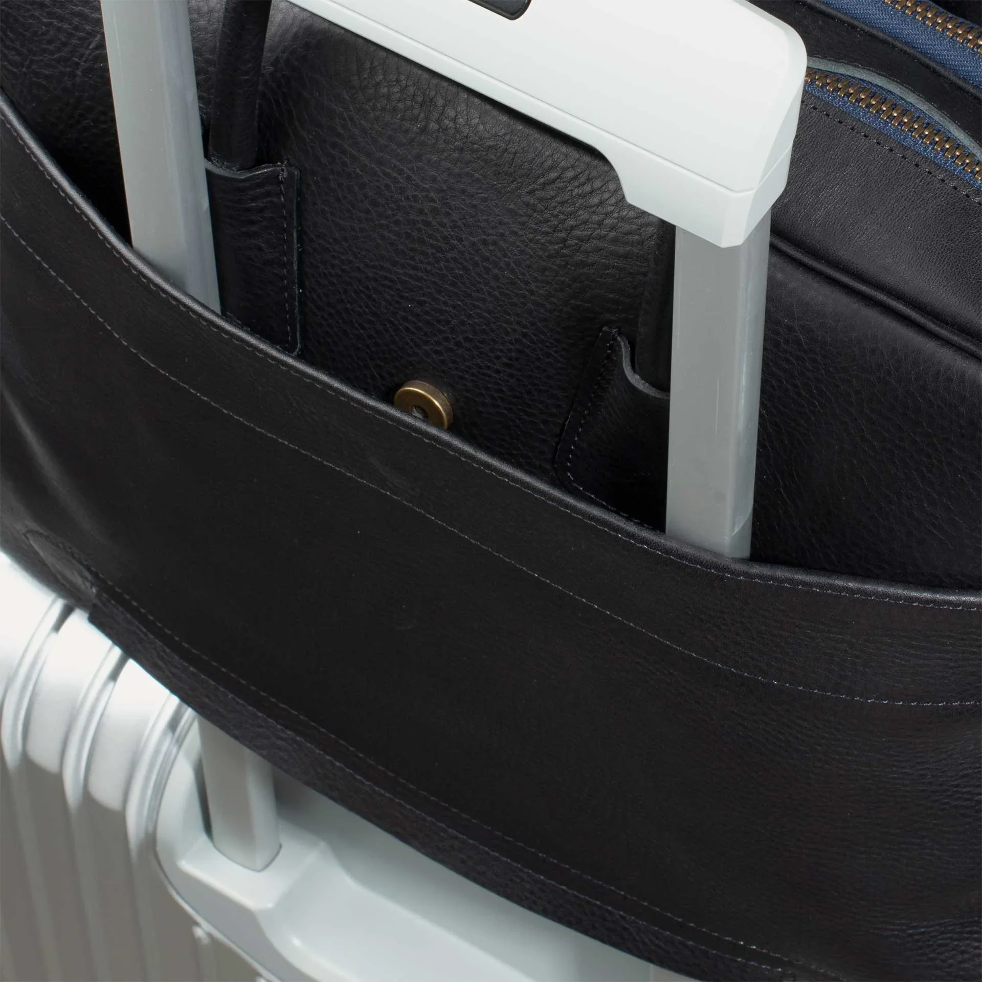 BLEU DE CHAUFFE ZEPPO BUSINESS BAG - BLACK - Image 5