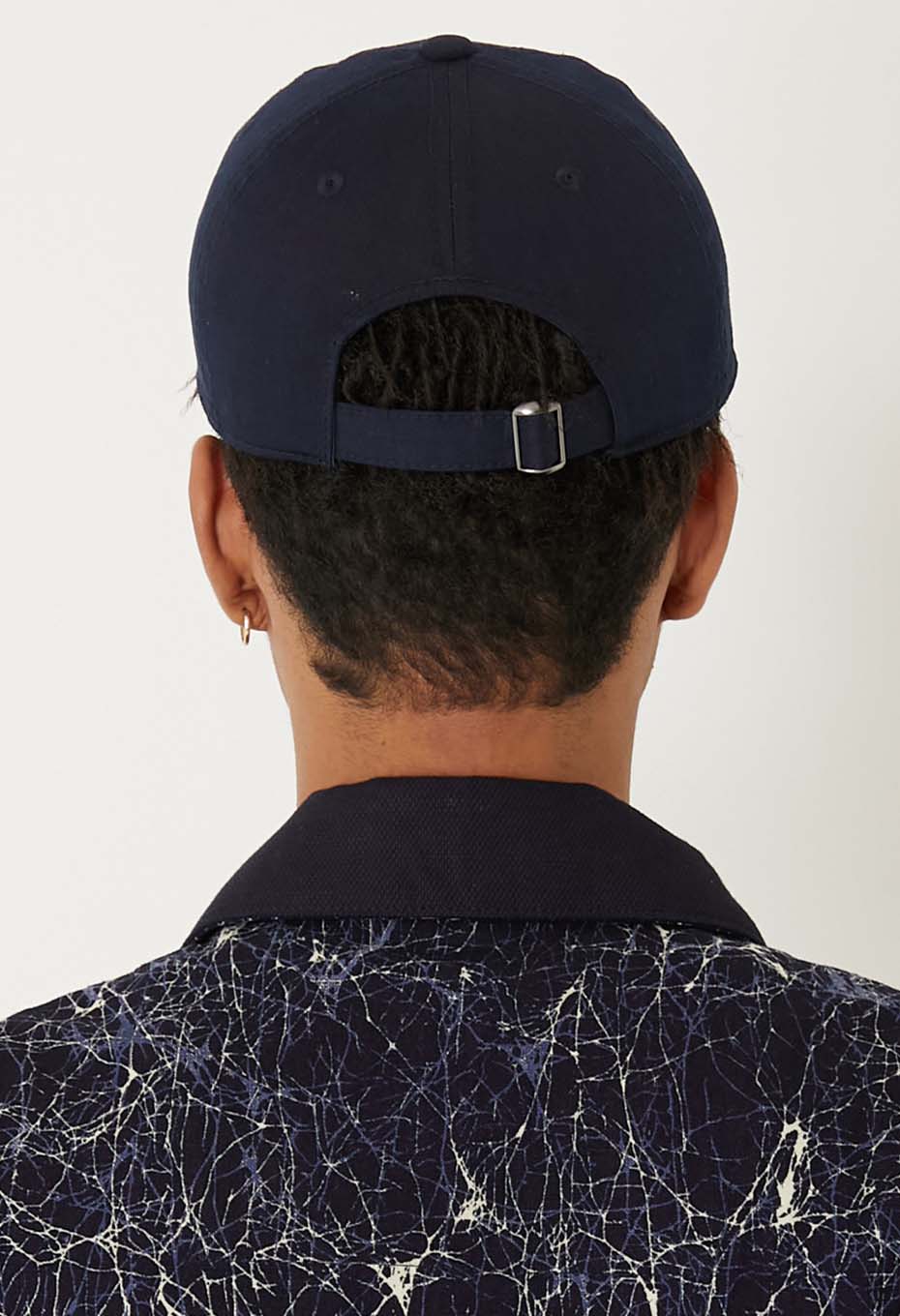 BLUE BLUE JAPAN NYLON SATIN 6 PANEL CAP - INDIGO - Image 5