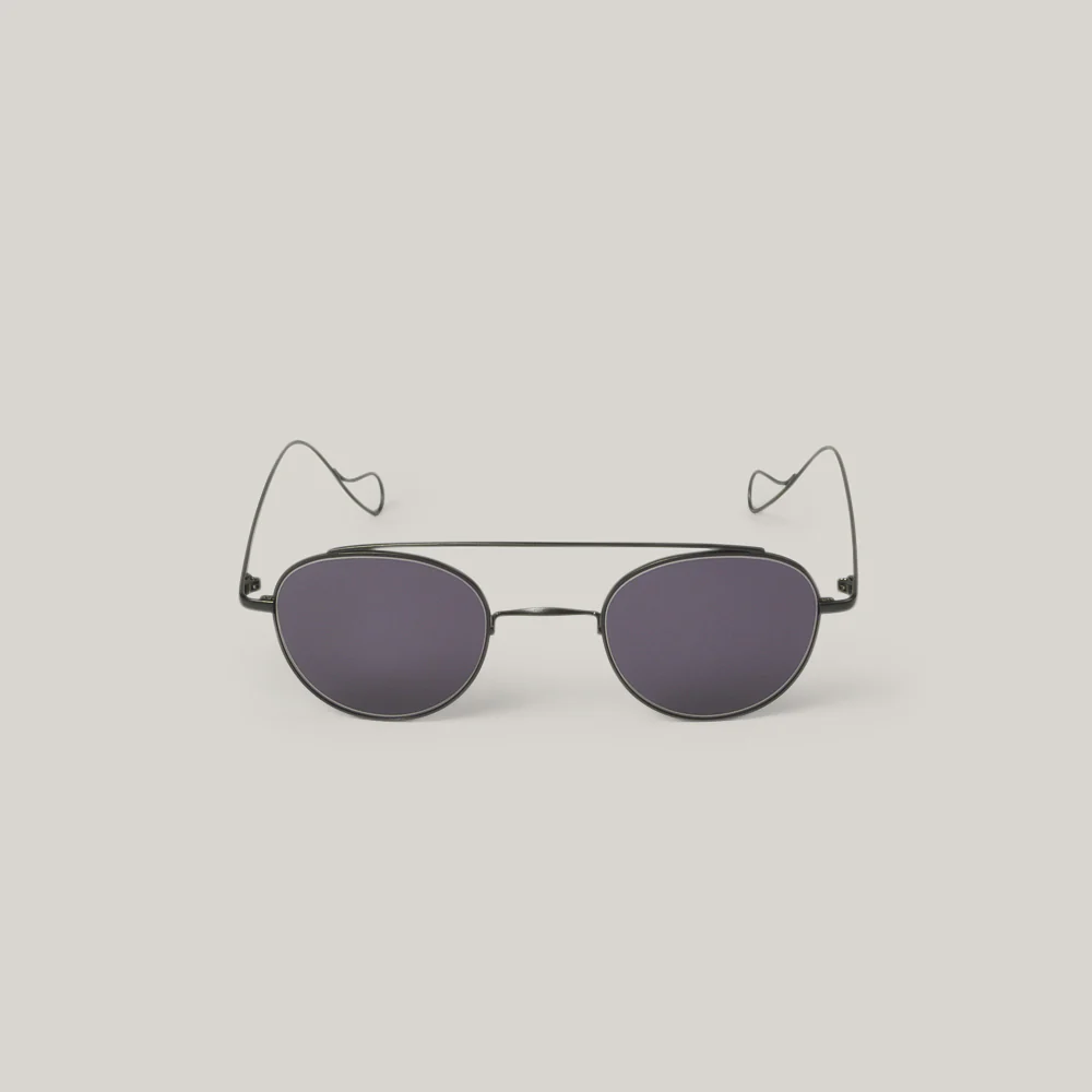 BUDDY OPTICAL HIS TITANIUM SUNGLASSES - MATTE BLACK - Image 2
