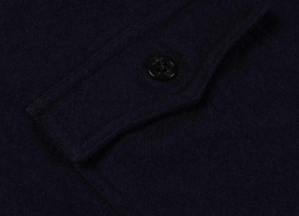BUZZ RICKSON CPO SHIRT LS WOOL FLANNEL - NAVY - Image 7