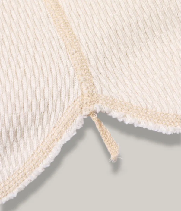 BUZZ RICKSON HENLEY NECK THERMAL - NATURAL - Image 3