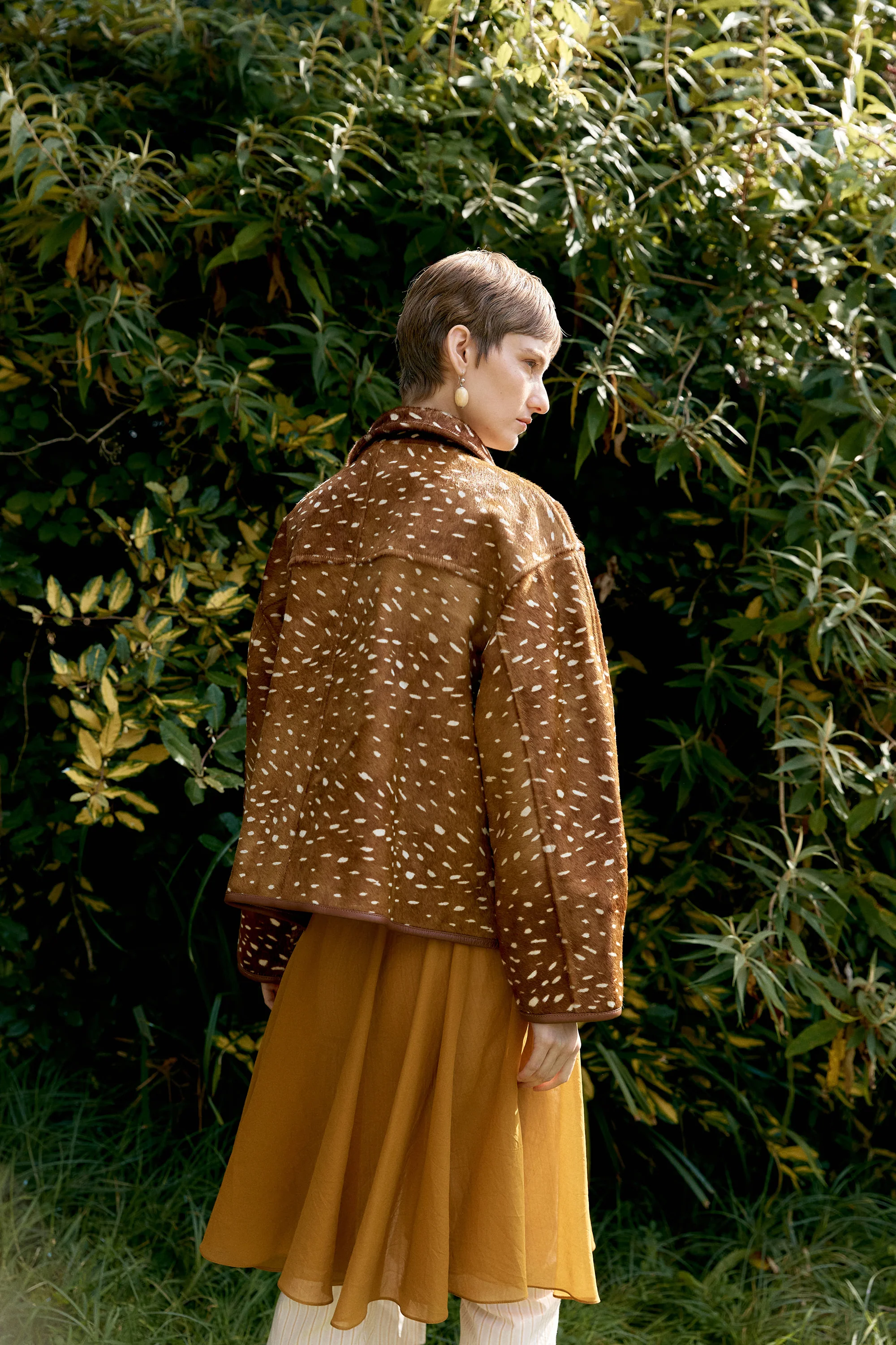CAWLEY DEER PRINT FLYING JACKET - DEER - Image 6