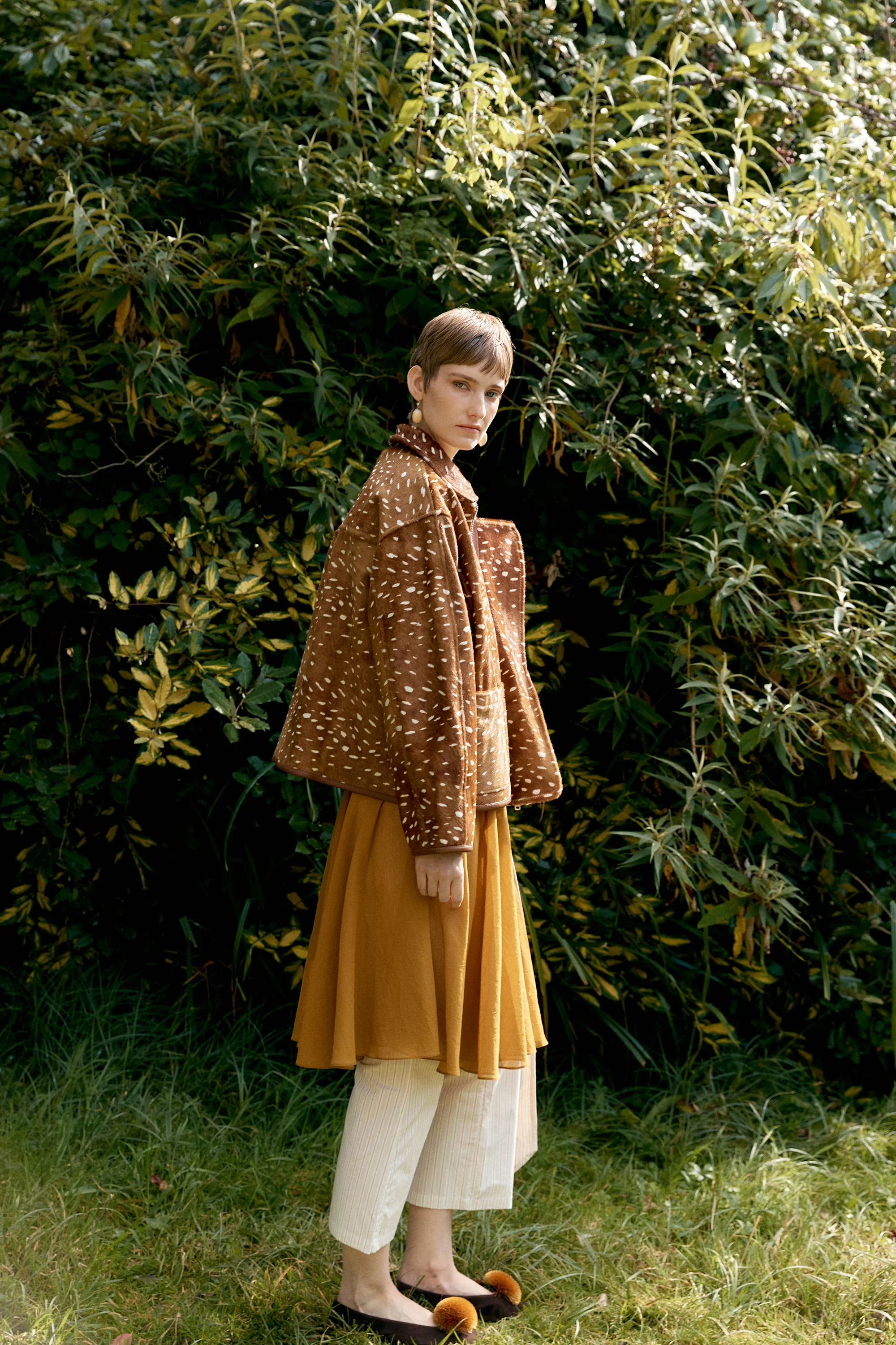 CAWLEY DEER PRINT FLYING JACKET - DEER - Image 9