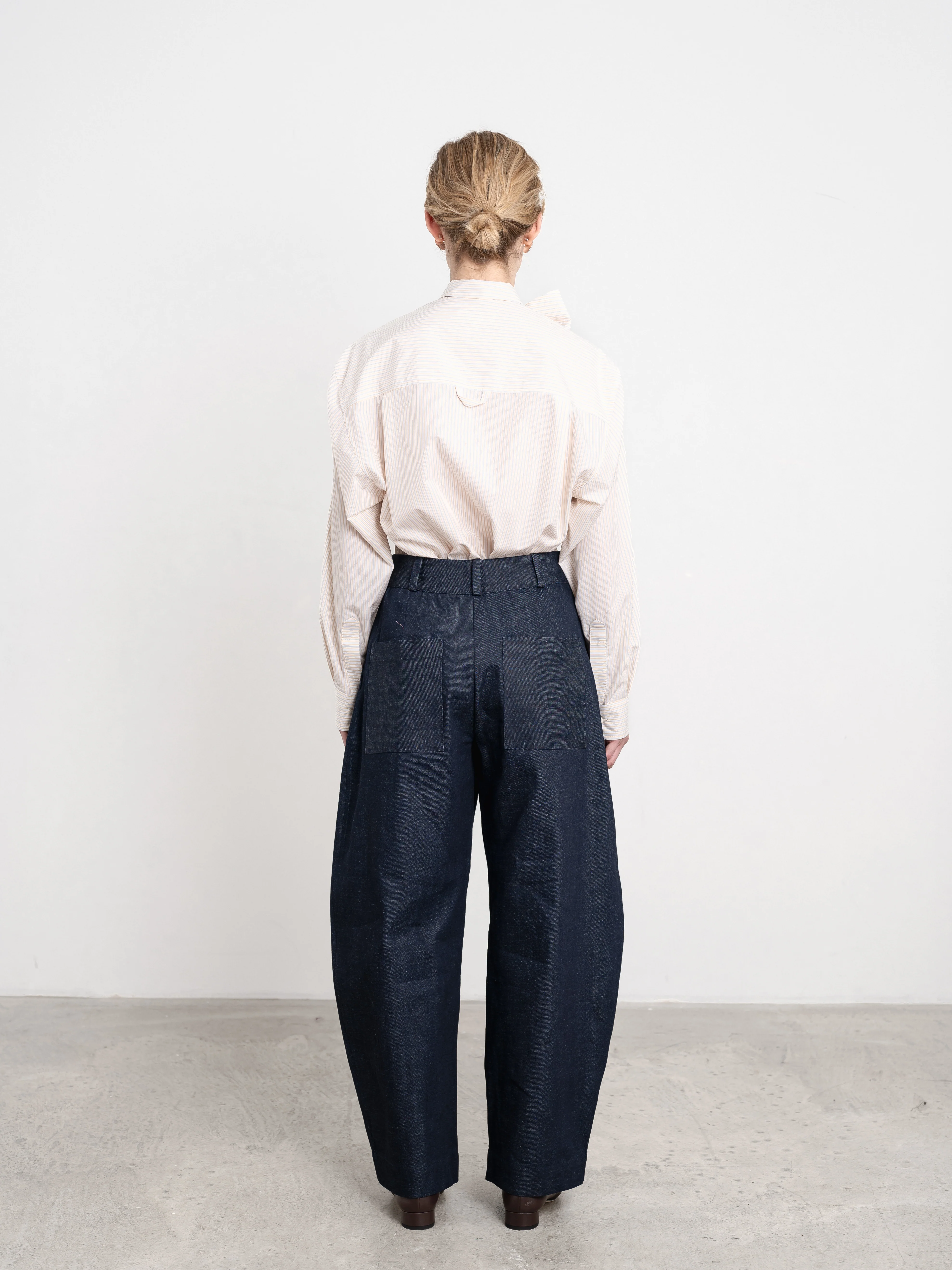 CAWLEY JAPANESE DENIM ROBYN TROUSER - Image 4