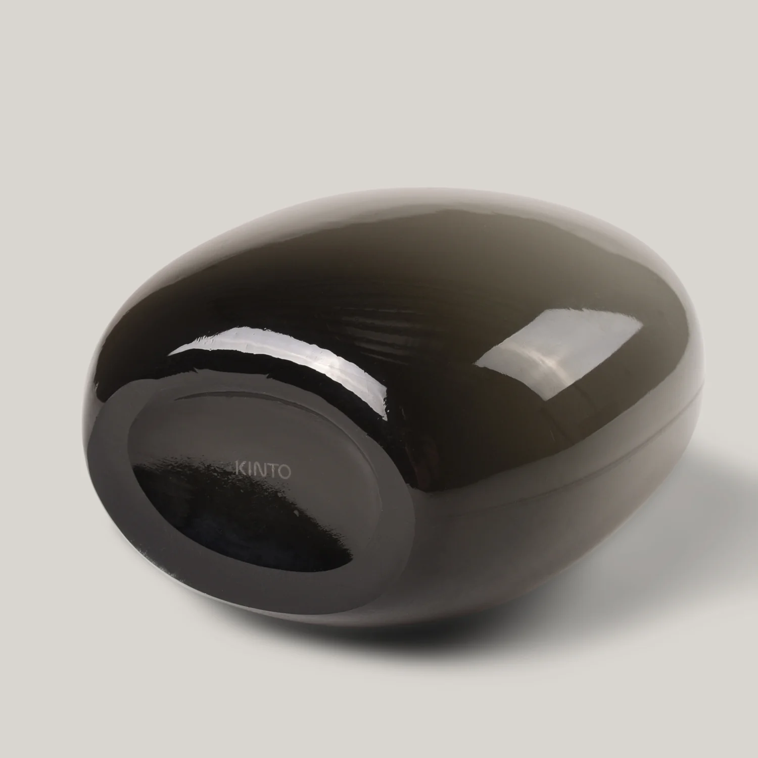 KINTO SACCO GLASS VASE 02 - GRAY - Image 3