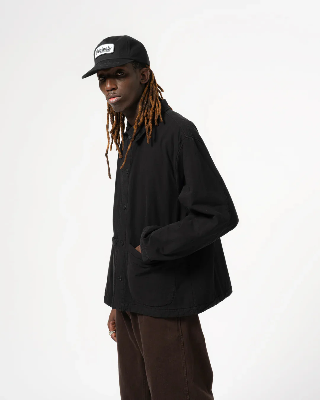 EAT DUST QUILTED SONORA JACKET -  FADED BLACK - Image 6