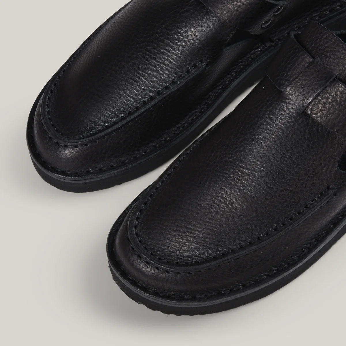 FRACAP D151 SANDALS - BLACK - Image 5