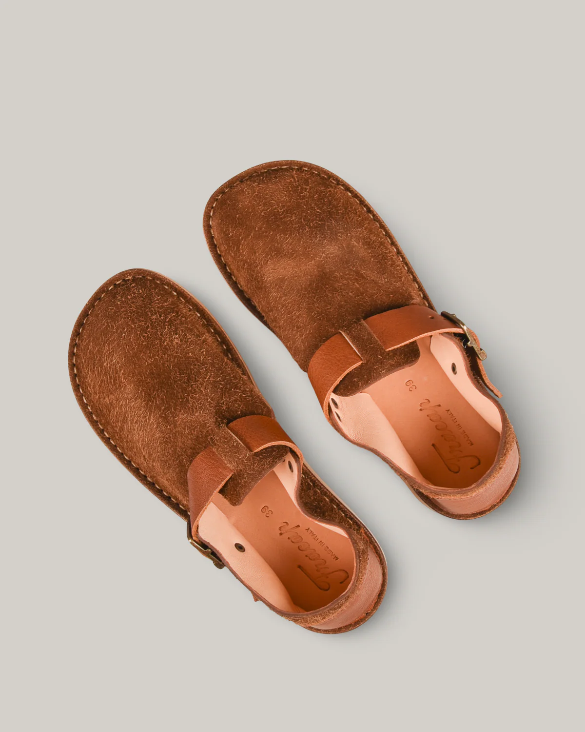 FRACAP D152 SANDALS JP - NAPPY SUEDE - Image 6