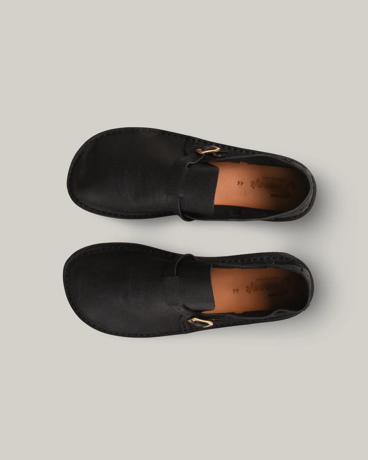 FRACAP R005 SLIP ON SHOE - BLACK ARANCIA - Image 5