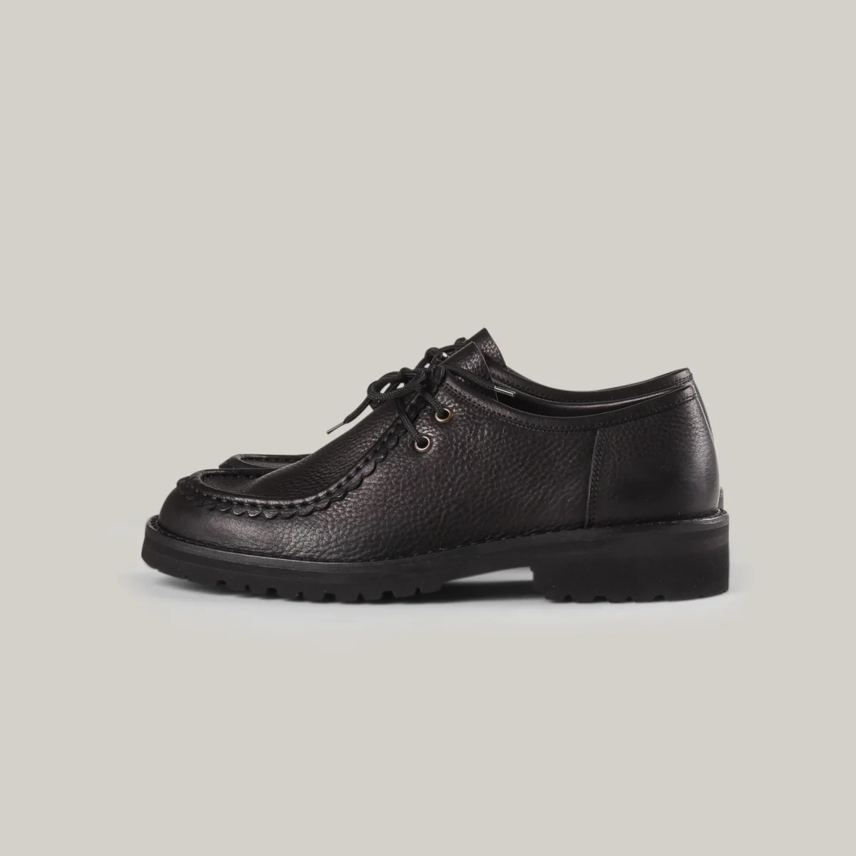 FRACAP W147 ONDA POSTMAN SHOE - NERO - Image 2