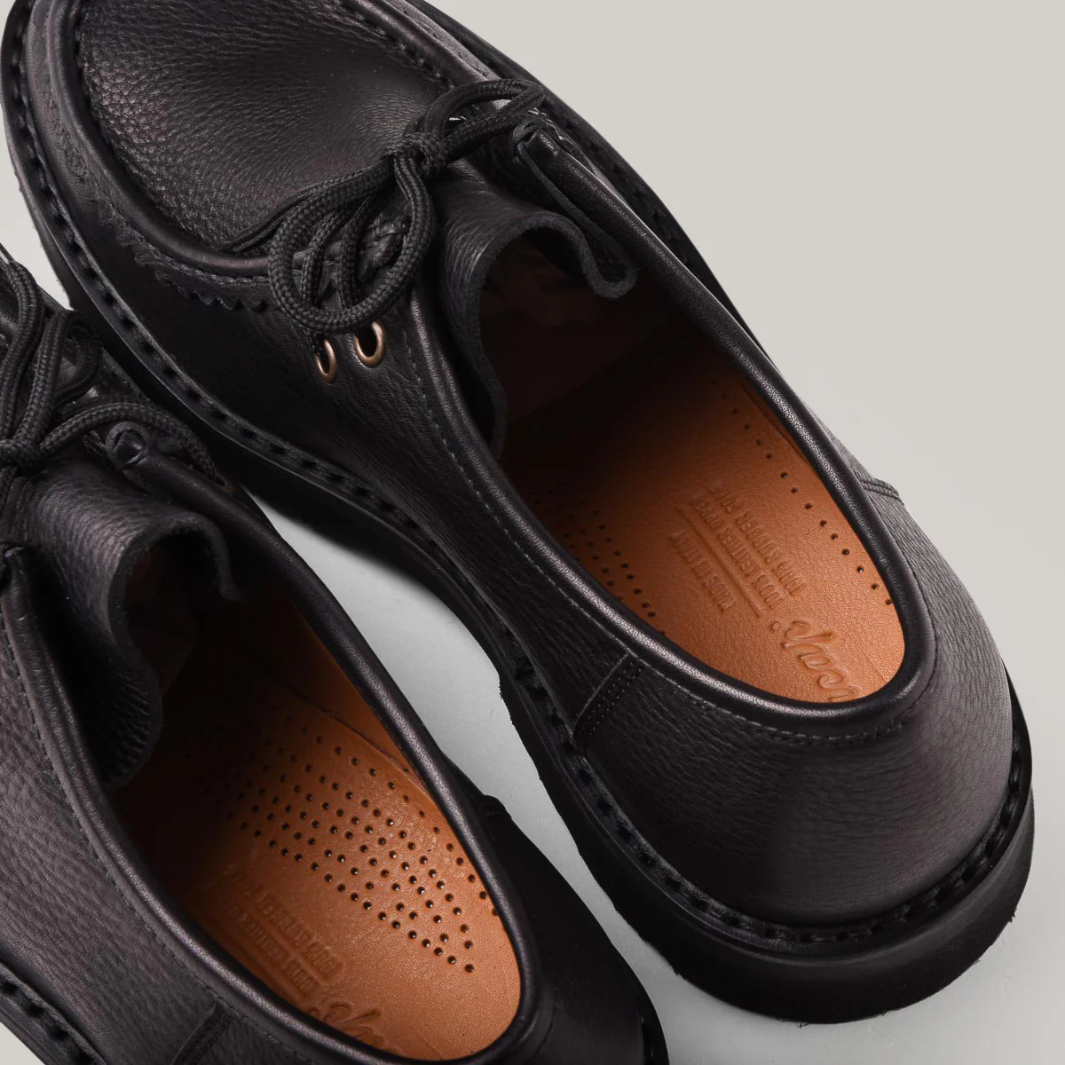 FRACAP W147 ONDA POSTMAN SHOE - NERO - Image 6