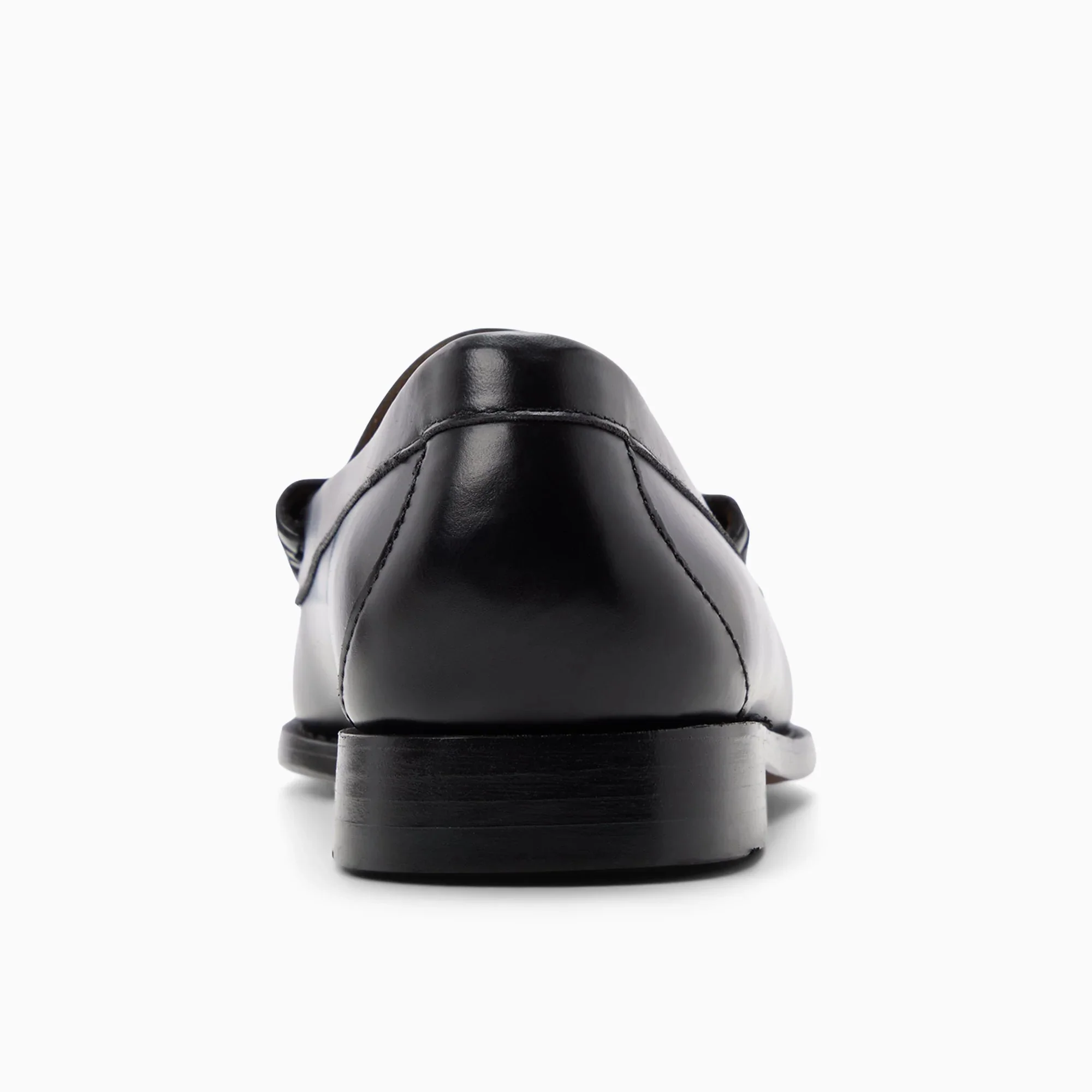G. H. BASS - WEEJUN LARSON MOC PENNY LOAFER - BLACK LEATHER - Image 4