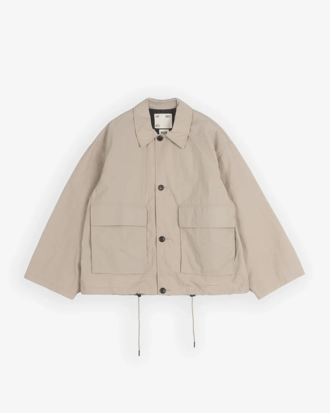 GIRLS OF DUST COVE JACKET - FUJI NYLON - OYSTER - Image 8