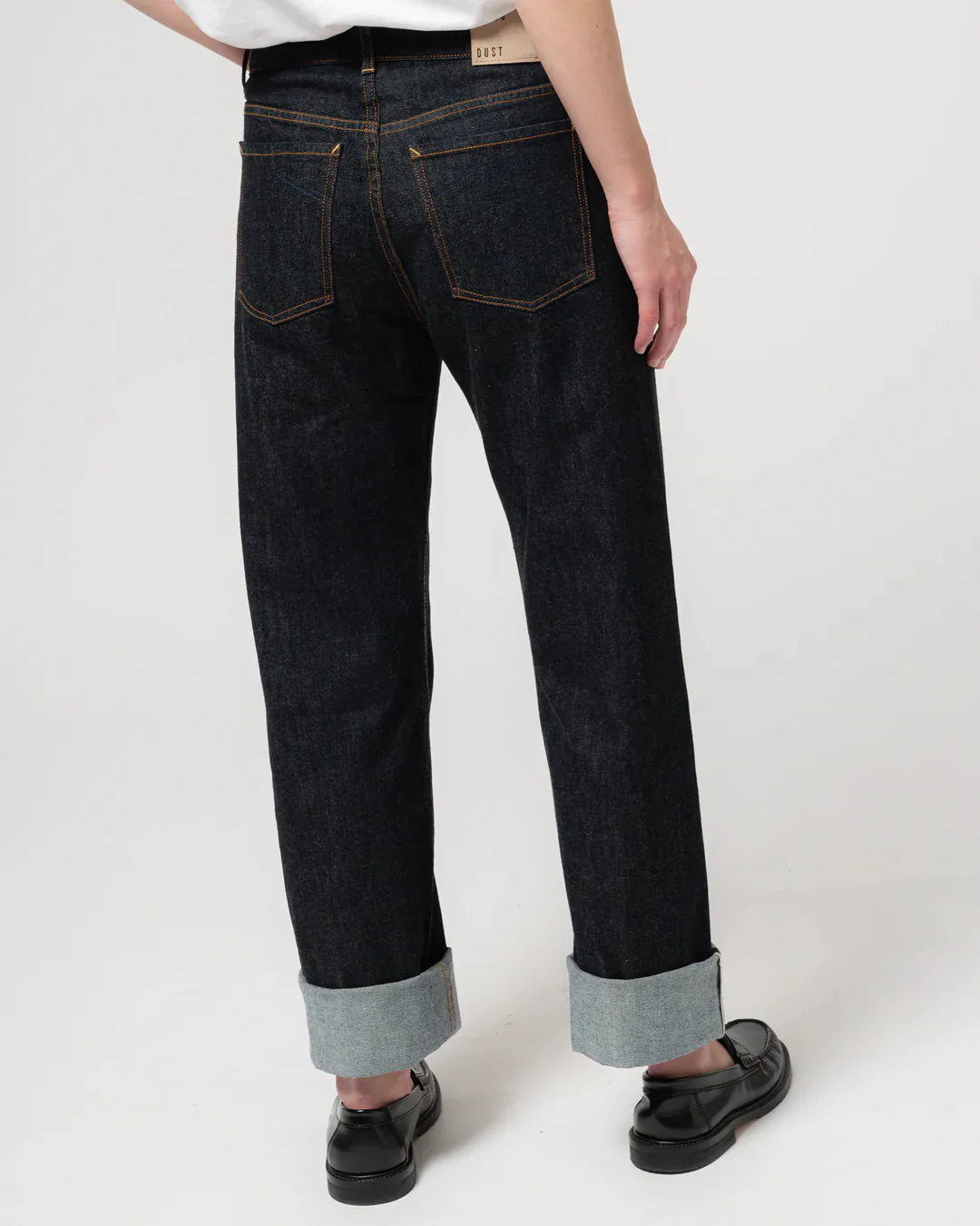 GIRLS OF DUST GEORGIA STRAIGHT SELVEDGE ECO DENIM - INDIGO BLUE - Image 6