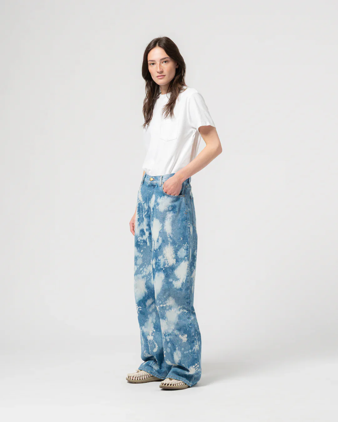 GIRLS OF DUST JANET PANTS - METEOR DENIM BLUE - Image 6