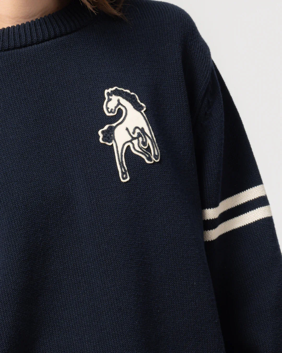 GIRLS OF DUST LEAGUE SWEATER - INDIA BLUE - Image 5