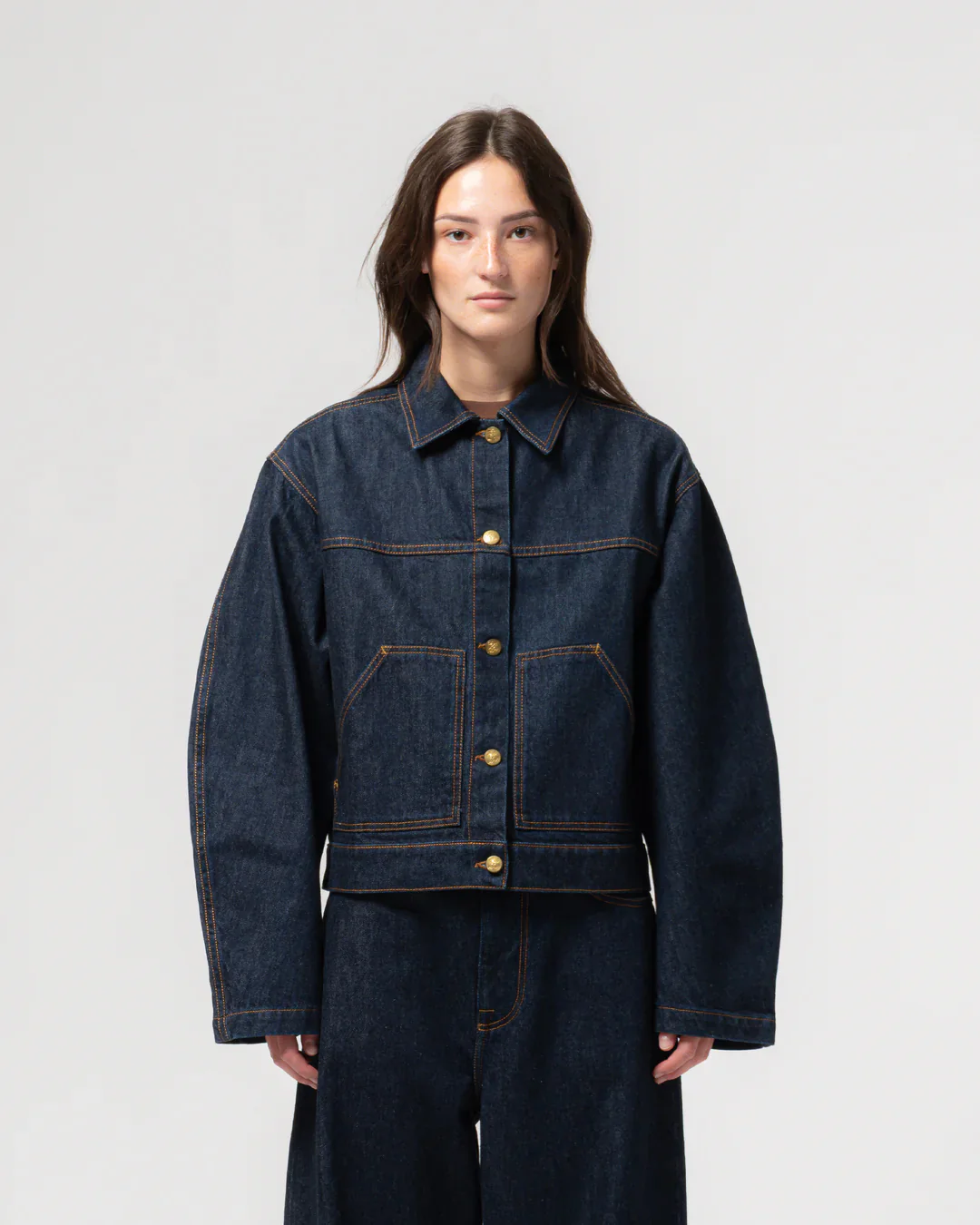GIRLS OF DUST MIAMI JACKET - CENTURY DENIM - BLUE RINSE