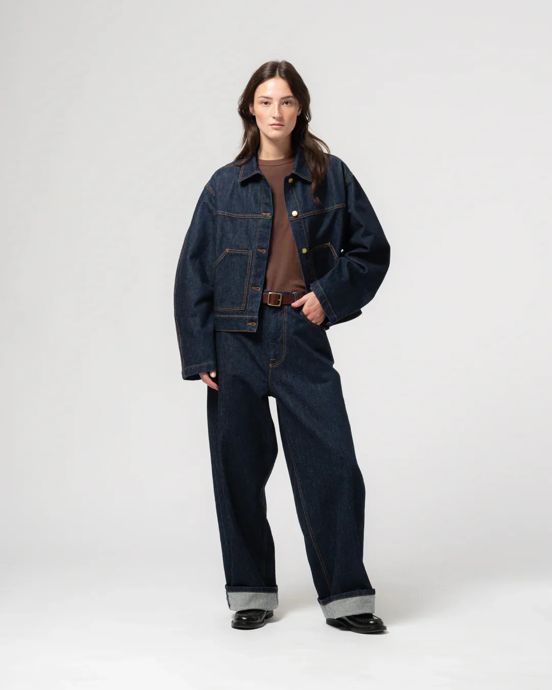 GIRLS OF DUST MIAMI JACKET - CENTURY DENIM - BLUE RINSE - Image 2