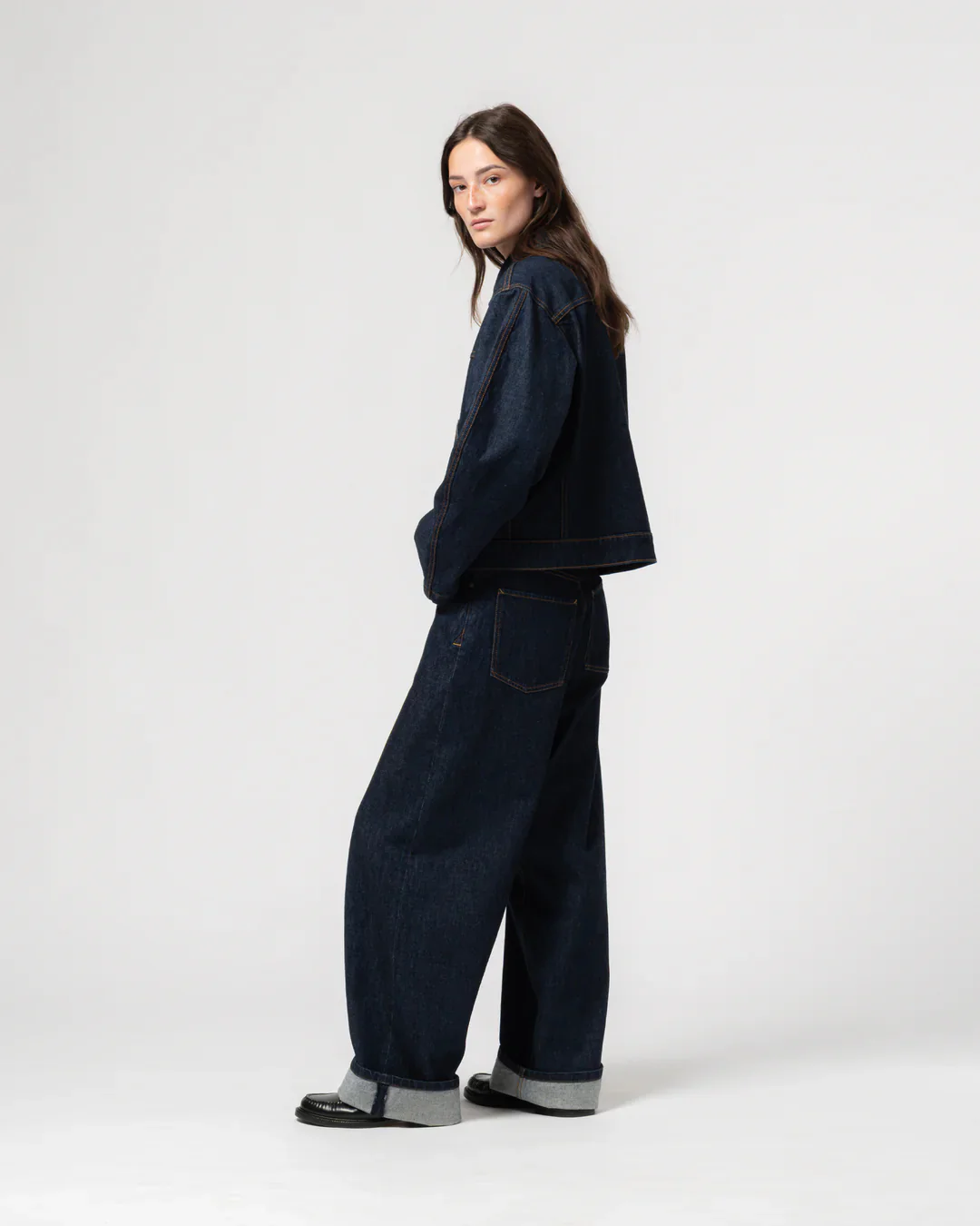 GIRLS OF DUST MIAMI JACKET - CENTURY DENIM - BLUE RINSE - Image 3