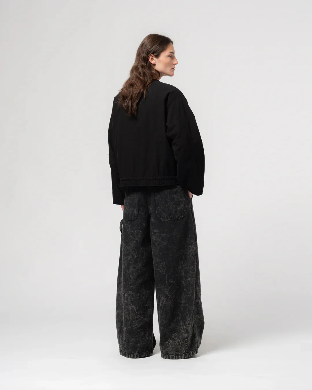 GIRLS OF DUST PADDED NEUTRON JACKET - FADED BLACK - Image 6