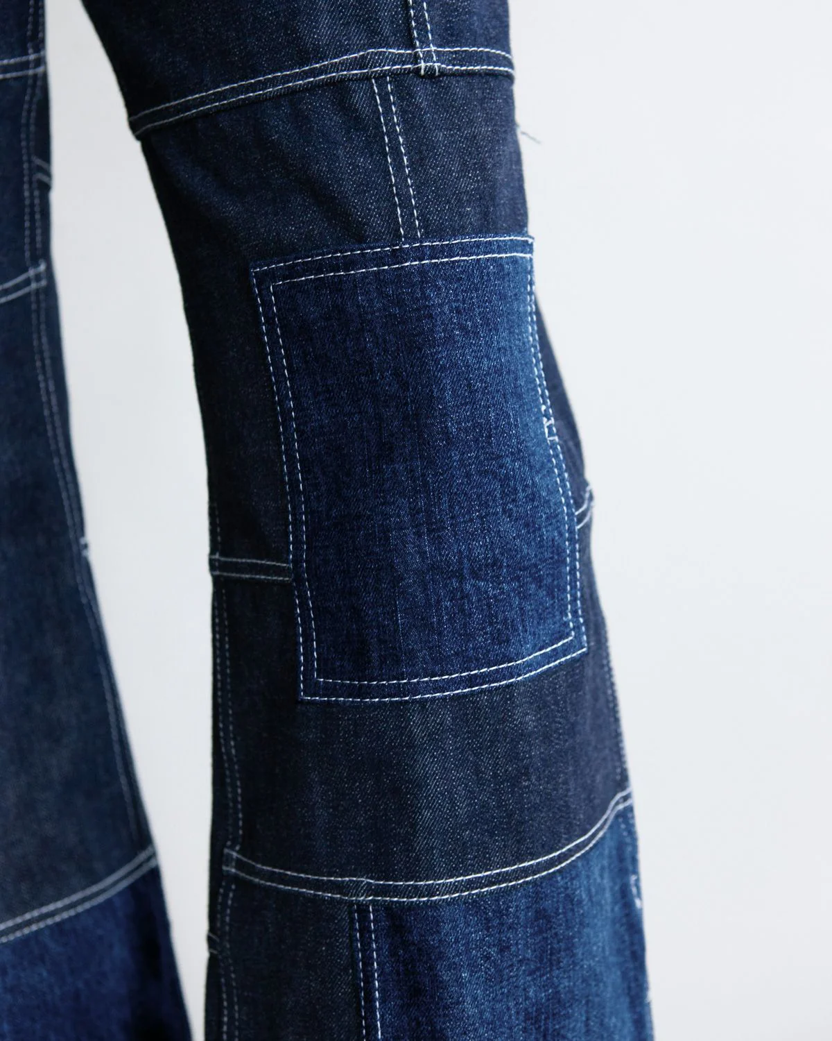GOOD 'OL WHATS-HER-FACE by W'MENSWEAR FREEDOM FATIGUE TROUSER - DENIM - Image 6